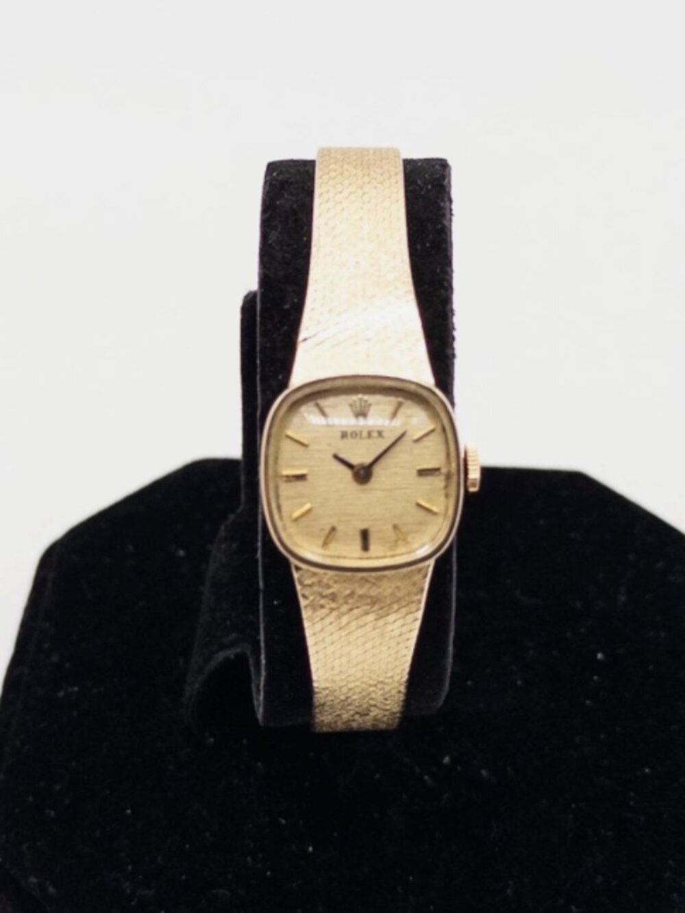 Rolex Ladies Vintage Dress Watch 14k Yellow Gold 100% Original